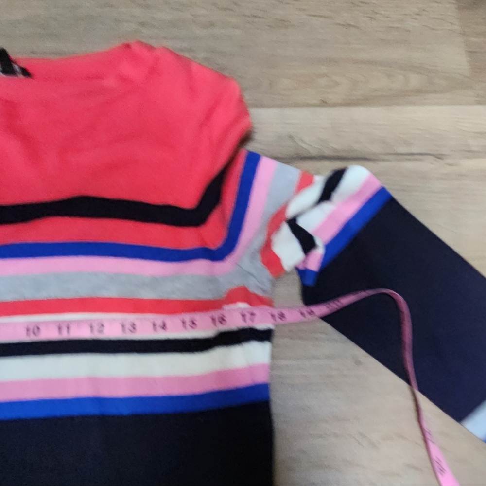 Talbots Beautiful And Soft Multicolor Striped Swe… - image 6